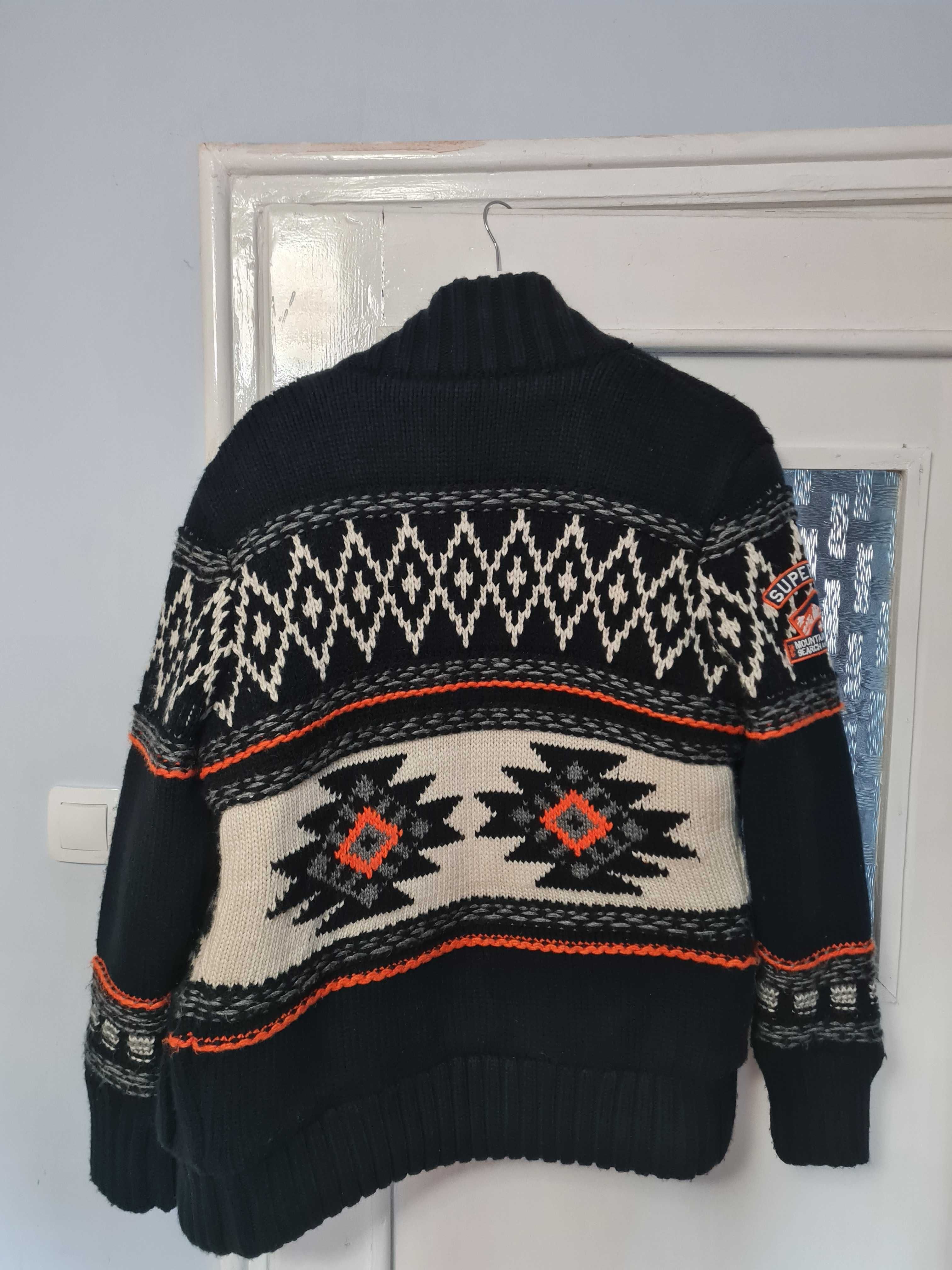 Superdry плетена зимна жилетка