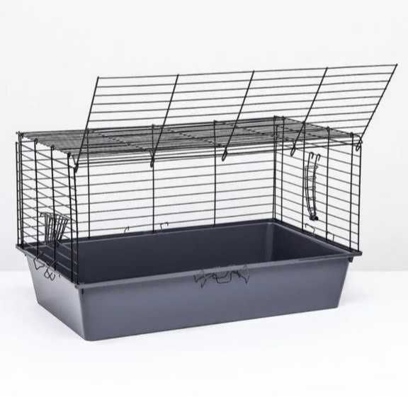 Сено и наполнитель в подарок Клетка, кормушки, поилки