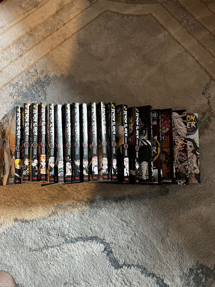 Set carti Manga / Anime - Demon Slayer