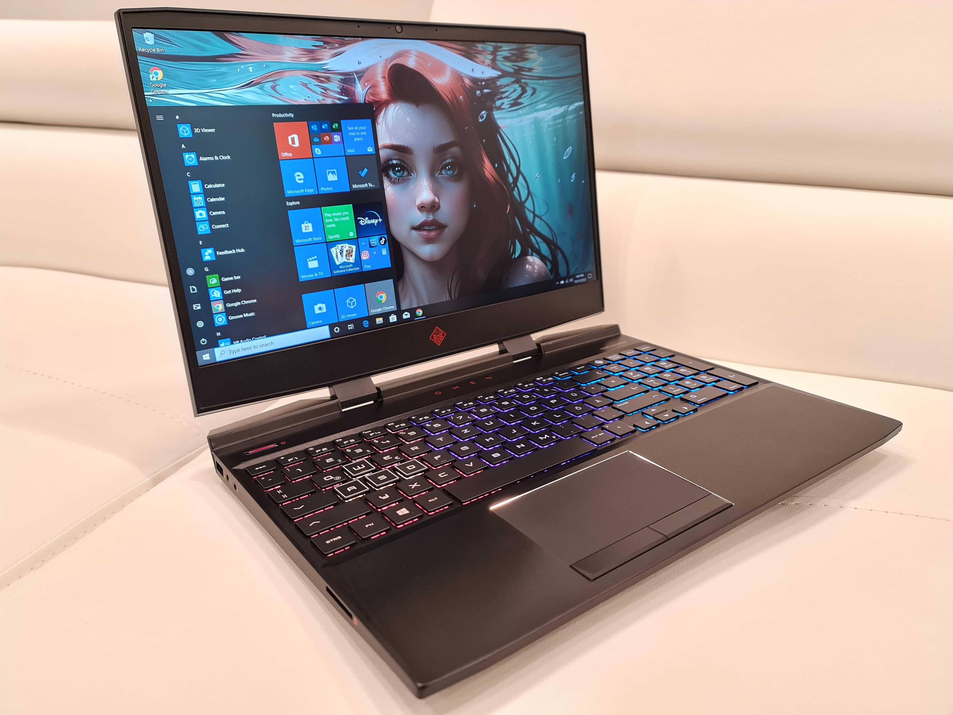 Laptop gaming nou HP, intel core- i7-8750H, video NVIDIA ,16 gb ram