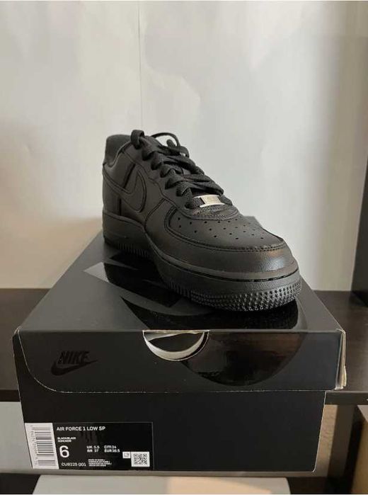 Nike Air Force 1 Low Supreme Black R.42