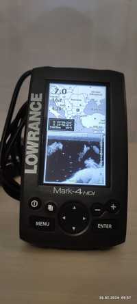 LOWRANCE Mark-4 HDI - Сонар с GPS (черно-бял) 83/200 kHz + 455/800 kHz