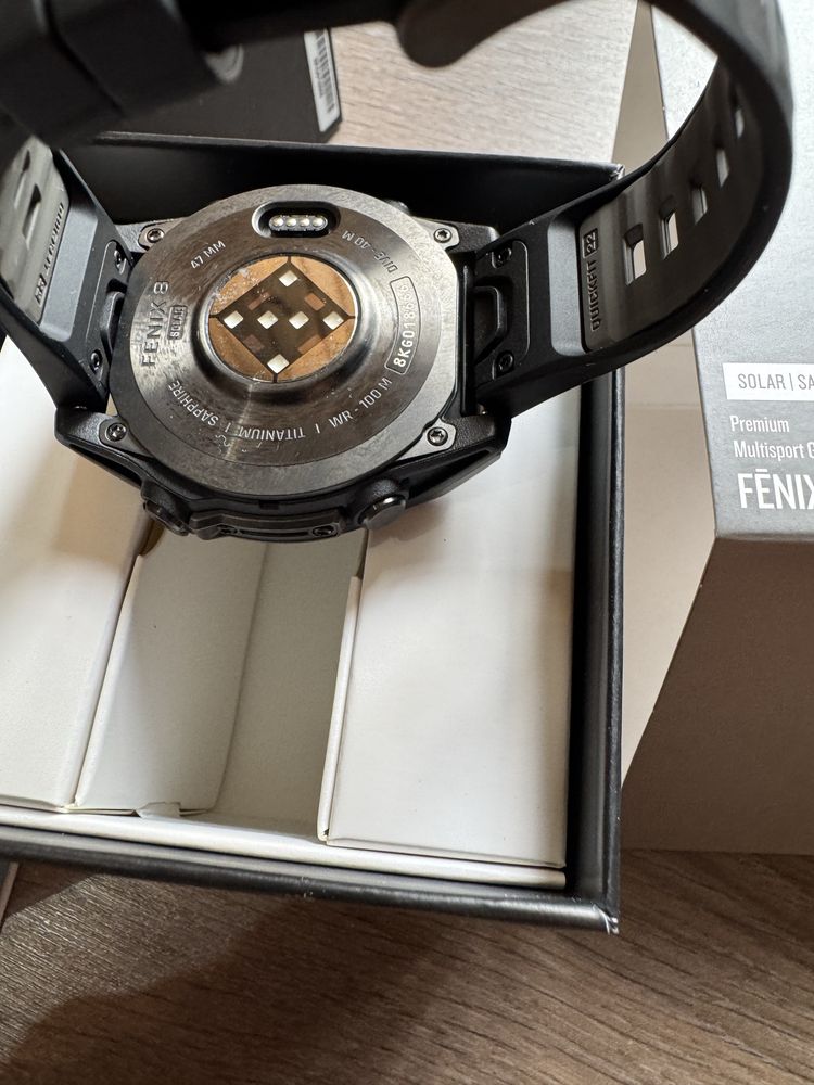 Нов Garmin Fenix 8 Sapphire Solar 47mm