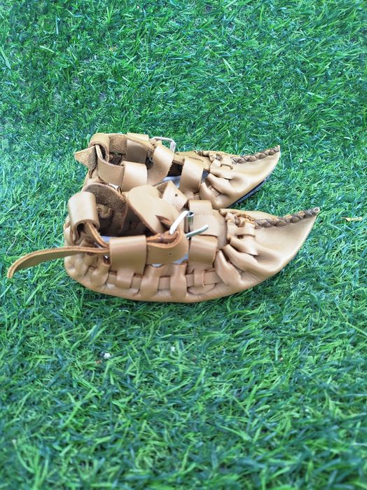 Детски цървули от естествена кожа