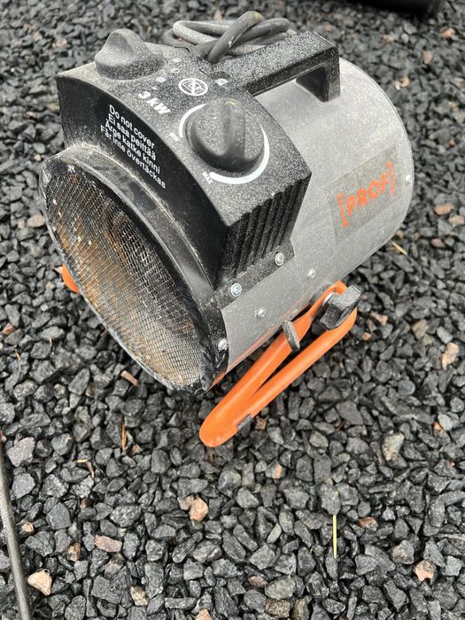 Aerotermă electrică PROF 3 kW, 3 trepte, profesională