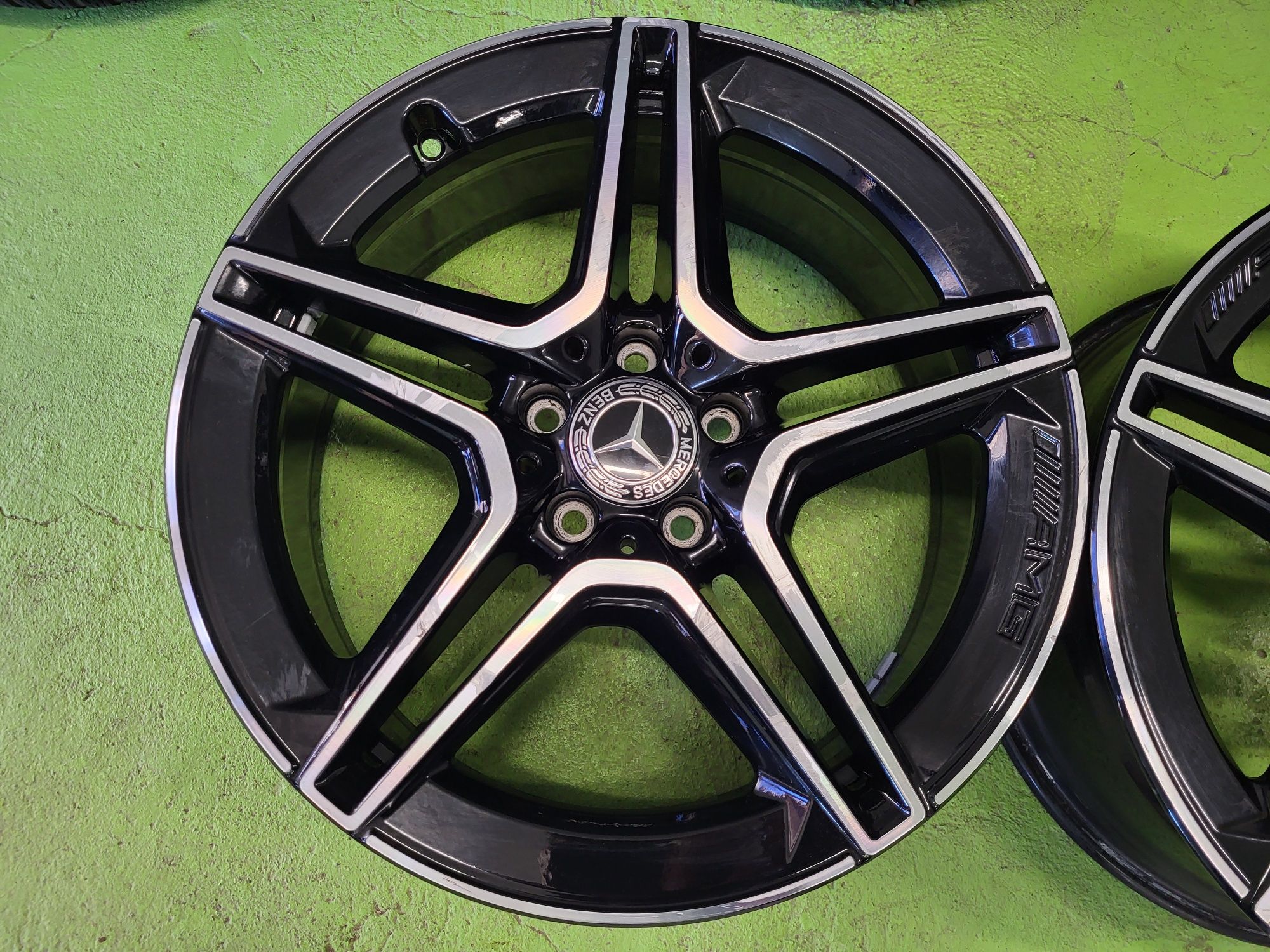 2 бр 19 5x112 Mercedes Amg лети джанти B Class Cla 5х112 джанта