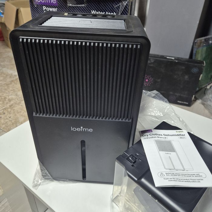 Преносим голям 3.0L обезвлажнител за дома, тих изсушител на въздух