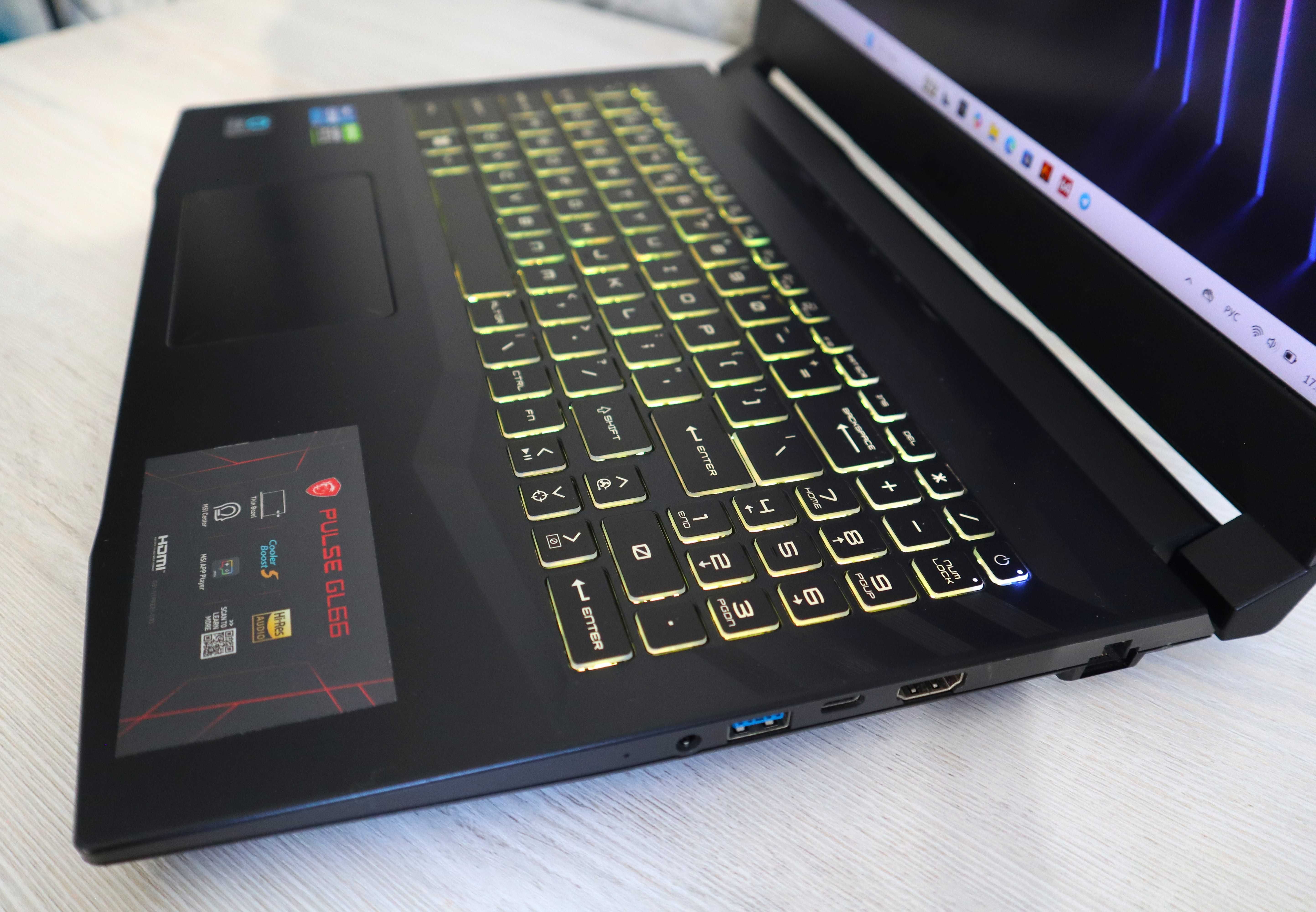MSI Pulse GL66/i7-12700H/32GB/512GB SSD/RTX 3070 - 8GB