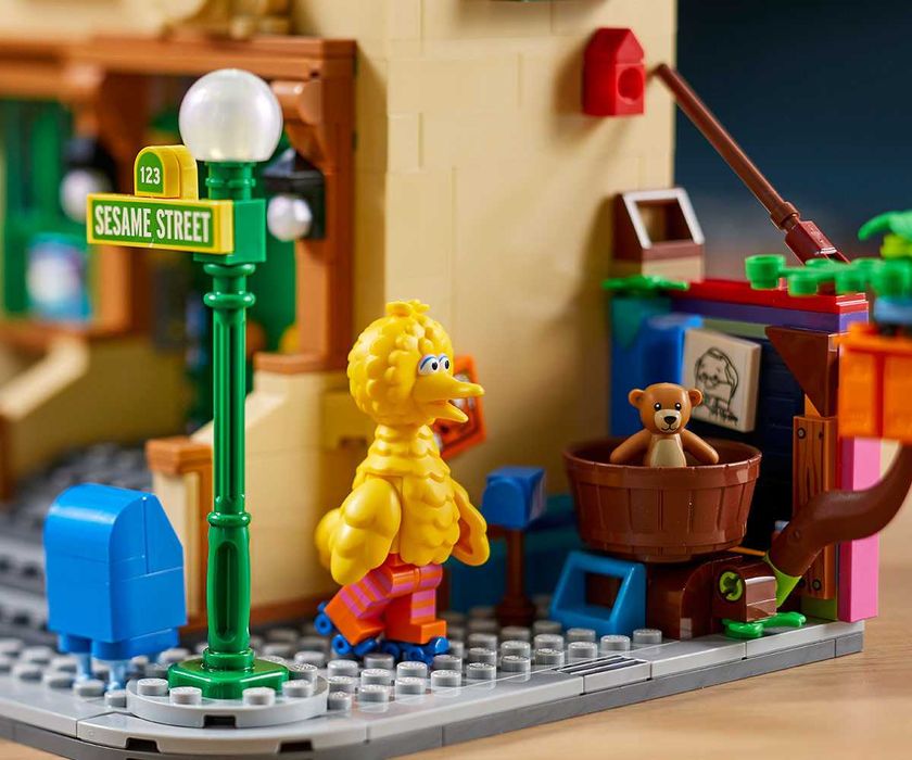 Употребявано LEGO Ideas 21324 - 123 Sesame Street