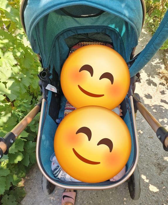 Vând carut 2 in 1 . Landou si sport .