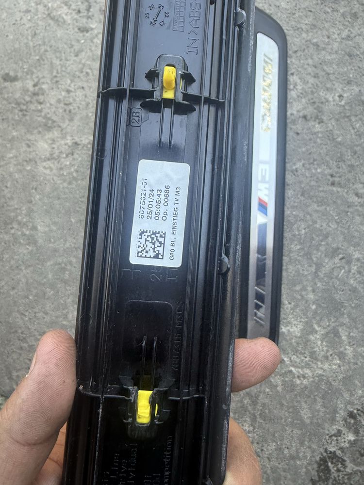 Вътрешни прагове bmw m3 g80 g20 бмв м3 г80 г20 м прагове