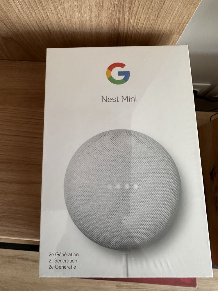 Смарт колонка Google Nest Mini 2nd Gen