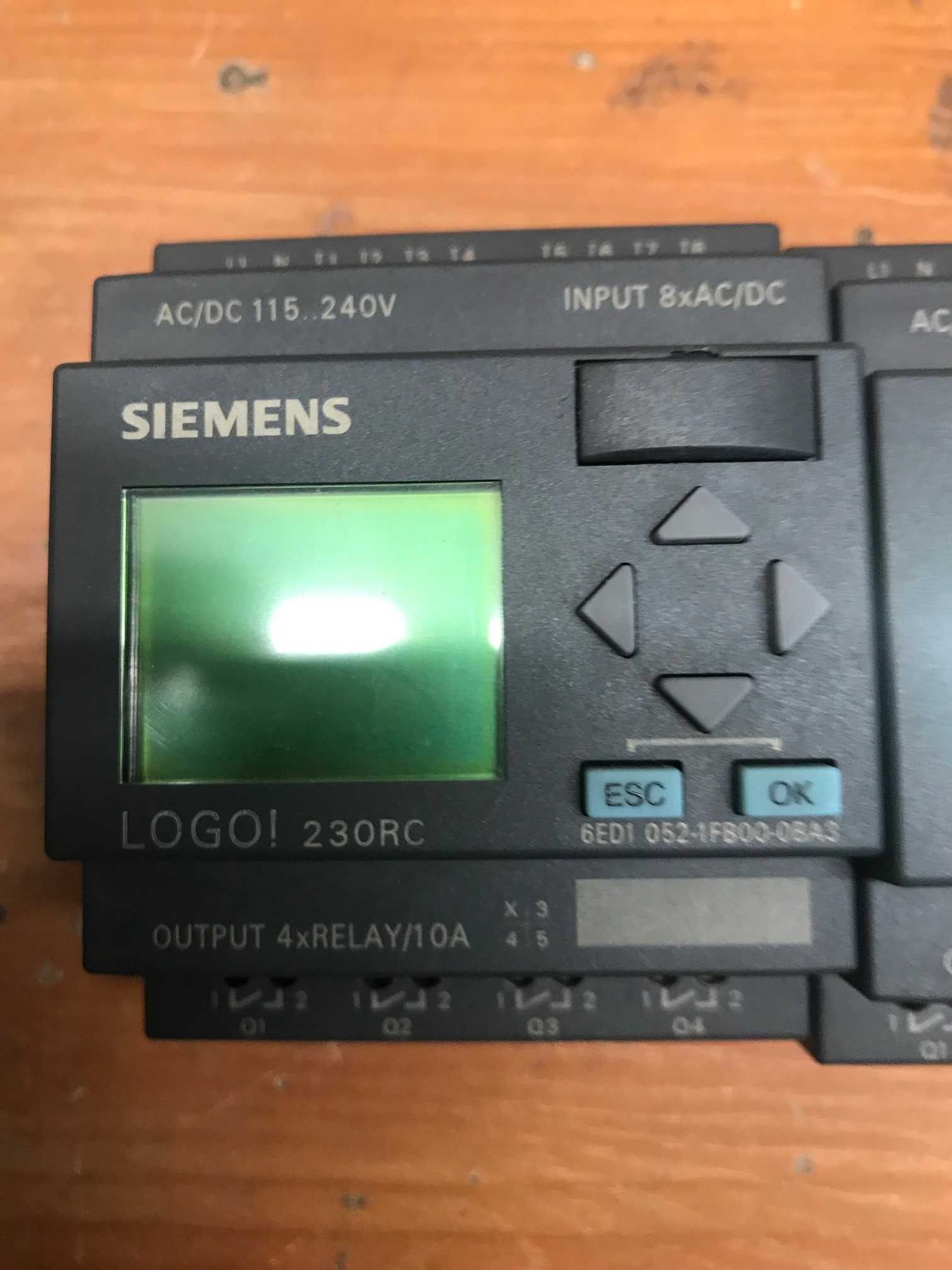 Контролер Siemens Logo 230V AC 8DI/4DO RELAY