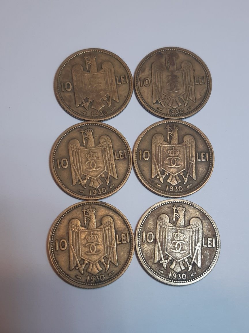 Monede 10 lei 1930