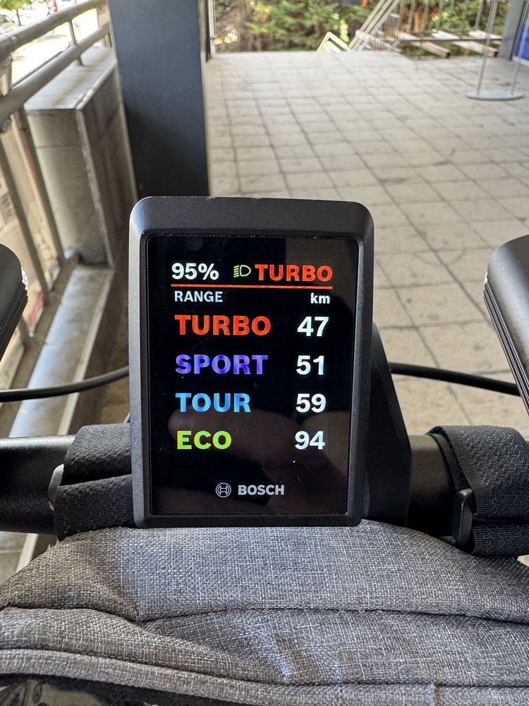 велосипед stilus e-touring, централен двигател bosch