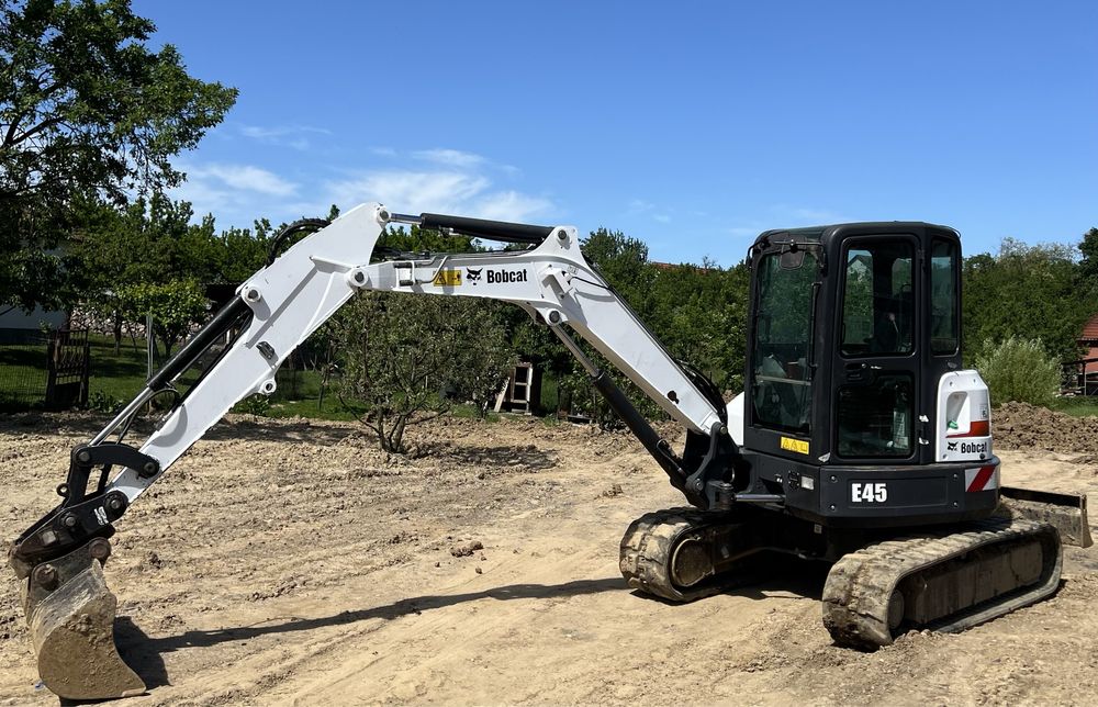 Excavator Bobcat E45 (nu jcb, Cat, Kubota, Takeuchi, Yanmar)