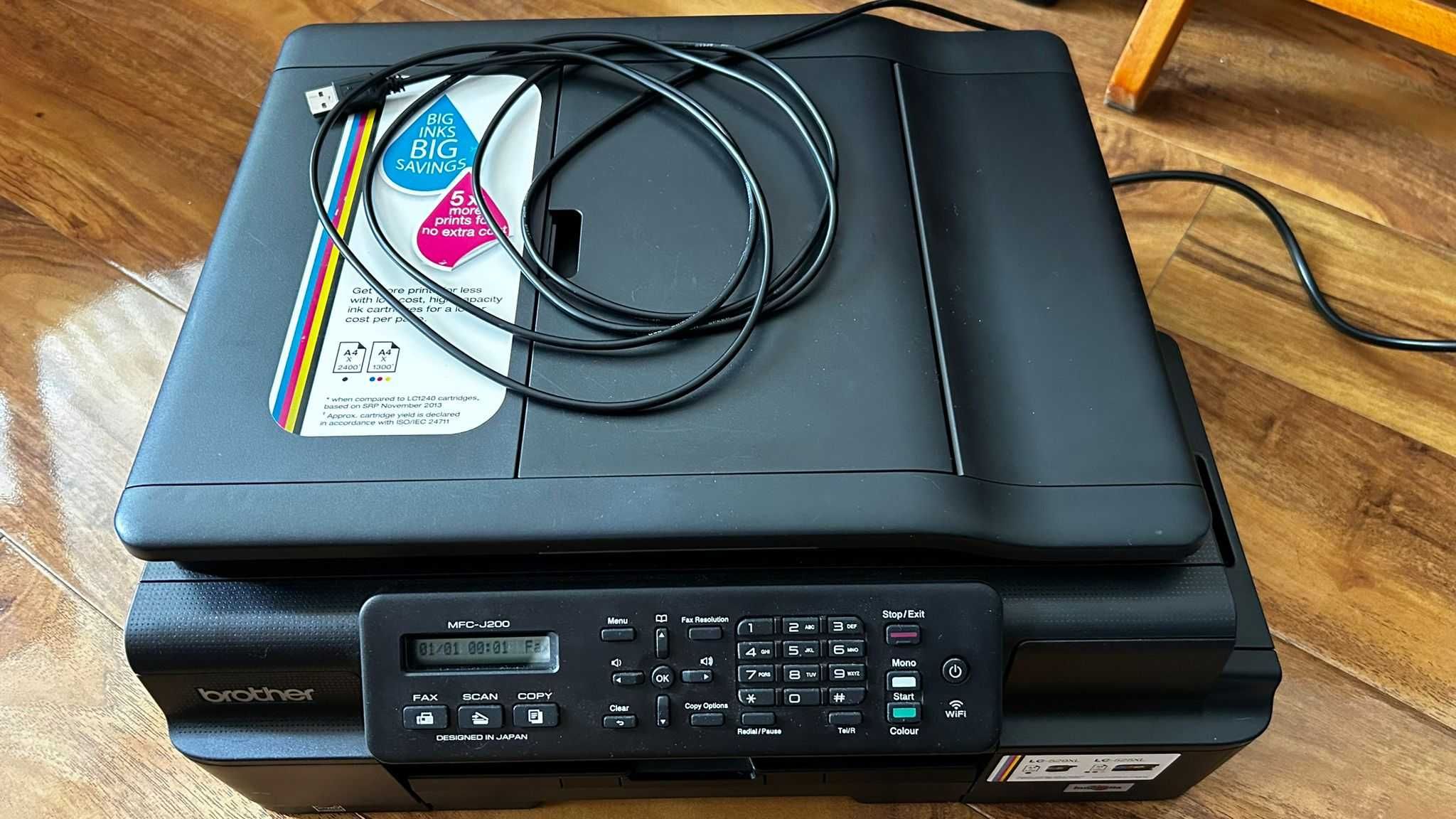 Vand multifunctionala color Brother cu fax, wireless, model MFX-J200