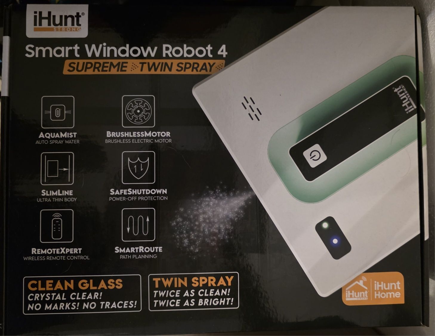 Robot Spalat Geamuri Smart - IHunt 4 Supreme Twin Spary