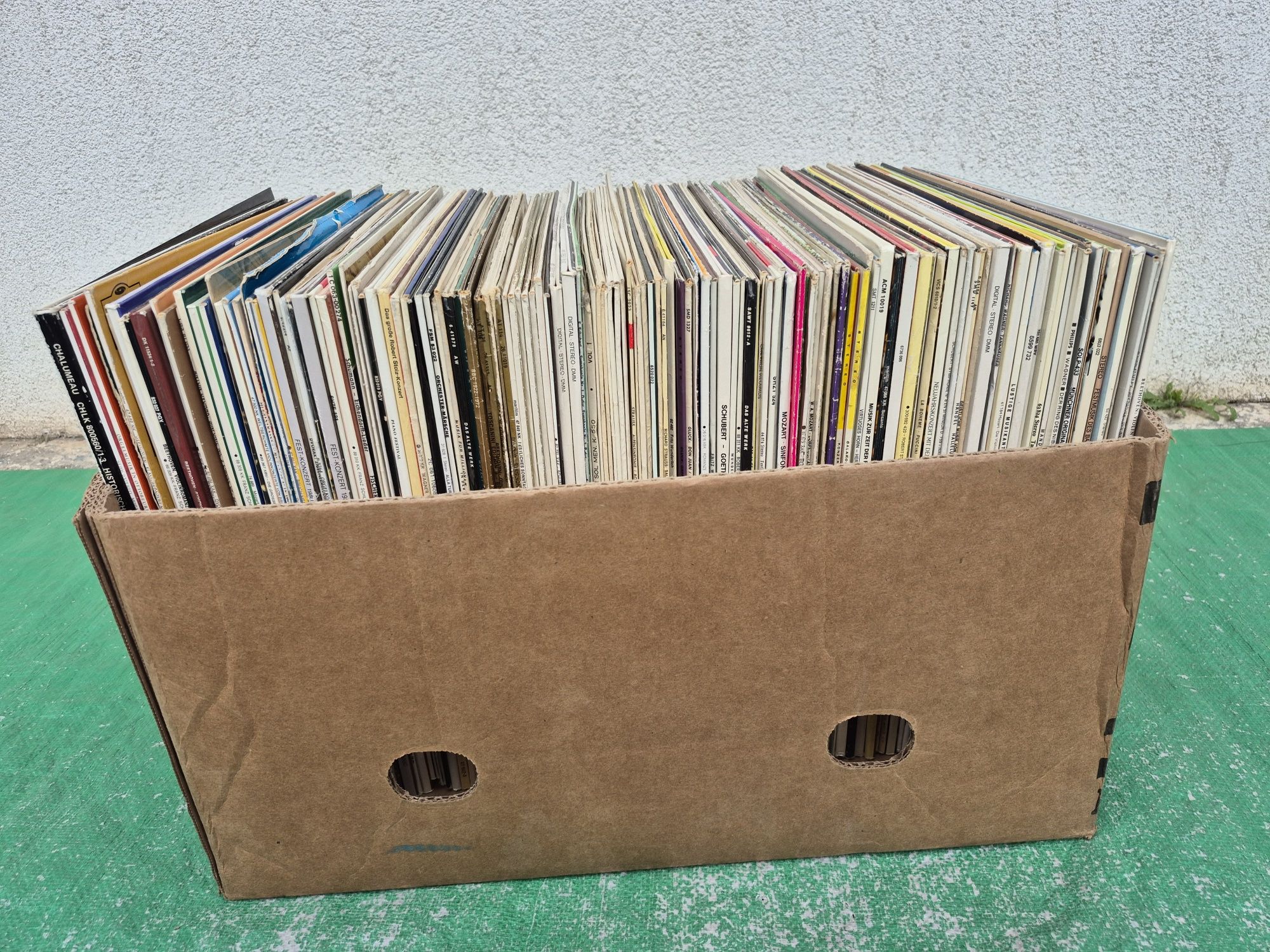 Vând Lot 200LP Discuri Vinil muzică clasică mixta Compozitori celebrii