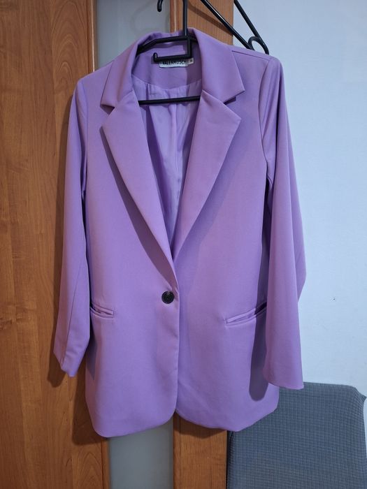 Пиджак женский, сиреневый