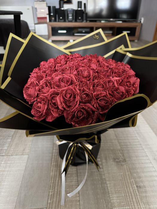 Букет от вечни рози