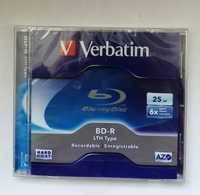 Диск за запис на филми/ Blu-ray Disc Verbatim BD-R Hard Coat 25GB 6Х