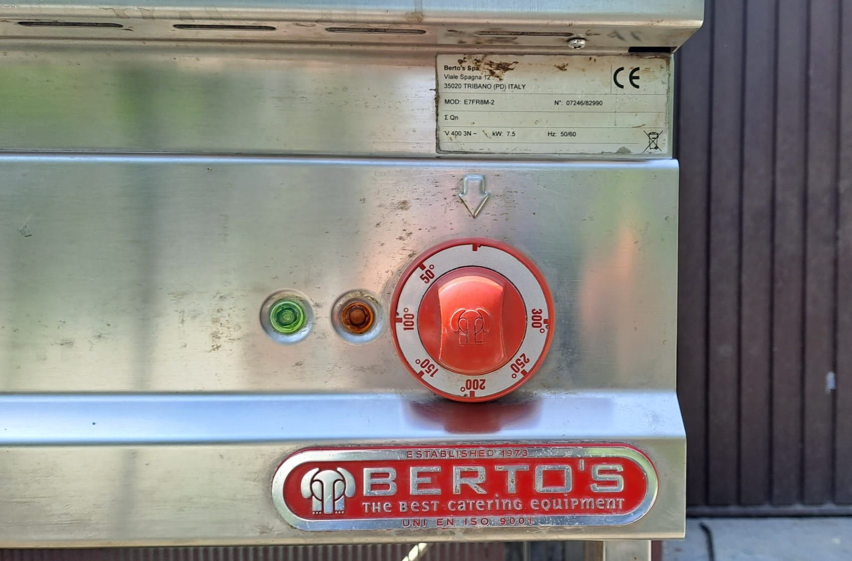 Vand gratar electric profesional Berto's