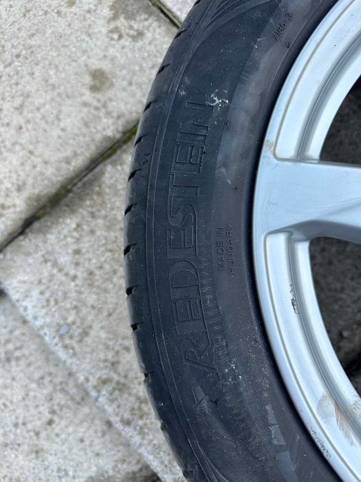 4 бр. летни 225/50/17 Vredstein с Джанти Audi, 5x112