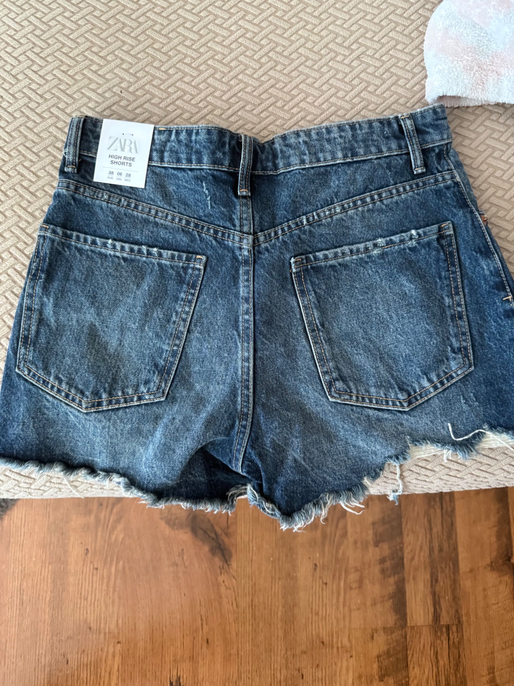 Zara, къси дънкови панталони