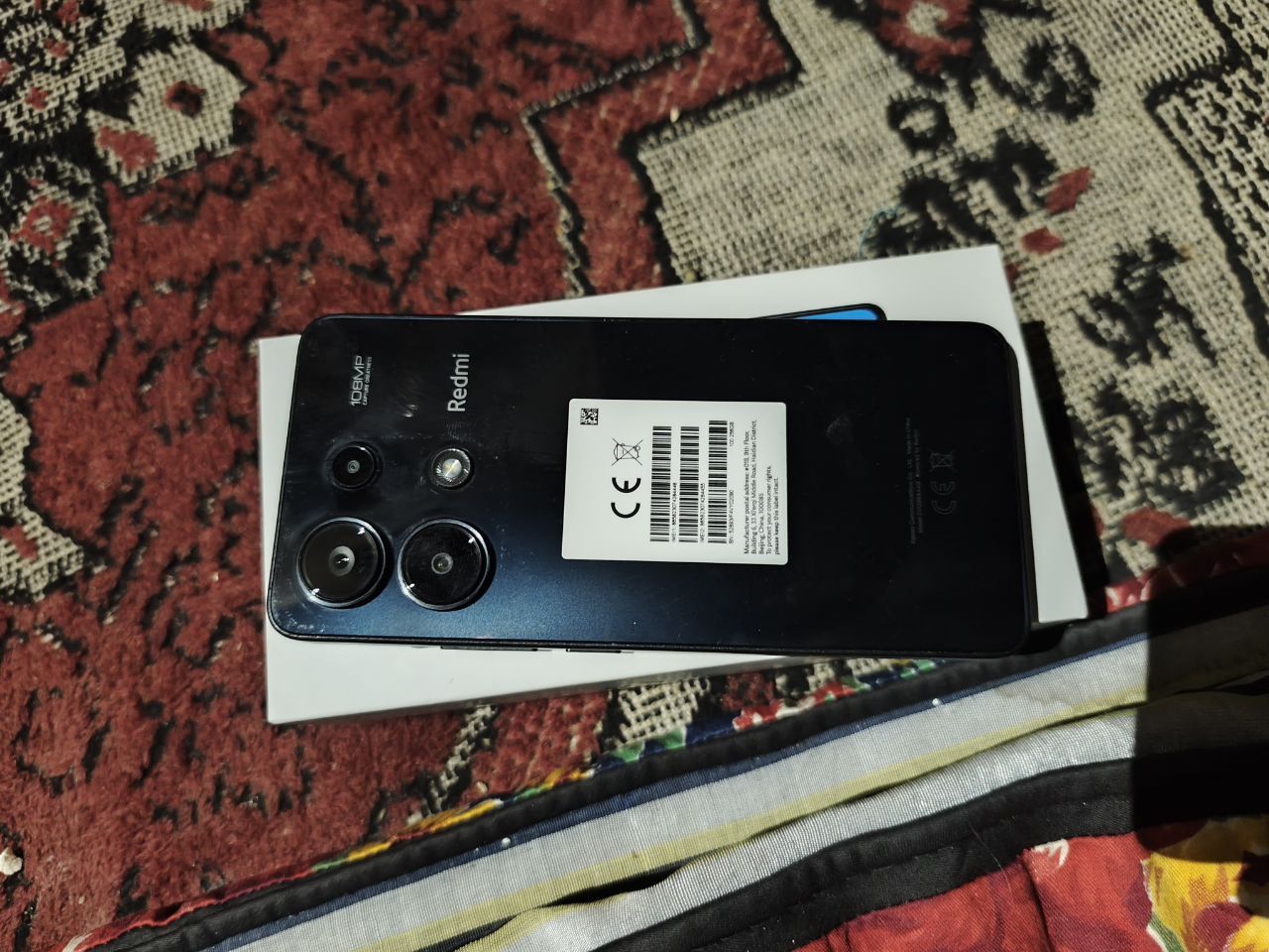 Redmi not 13 black Ideal