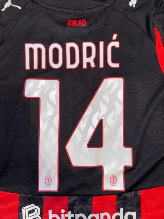 Tricou Fotbal AC Milan / Modric 14 / Original