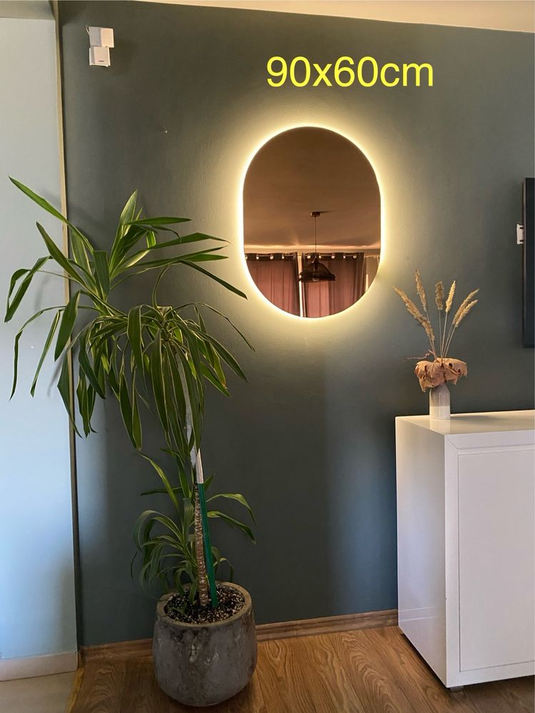 Oglindă cu LED NOUA  – Design Modern