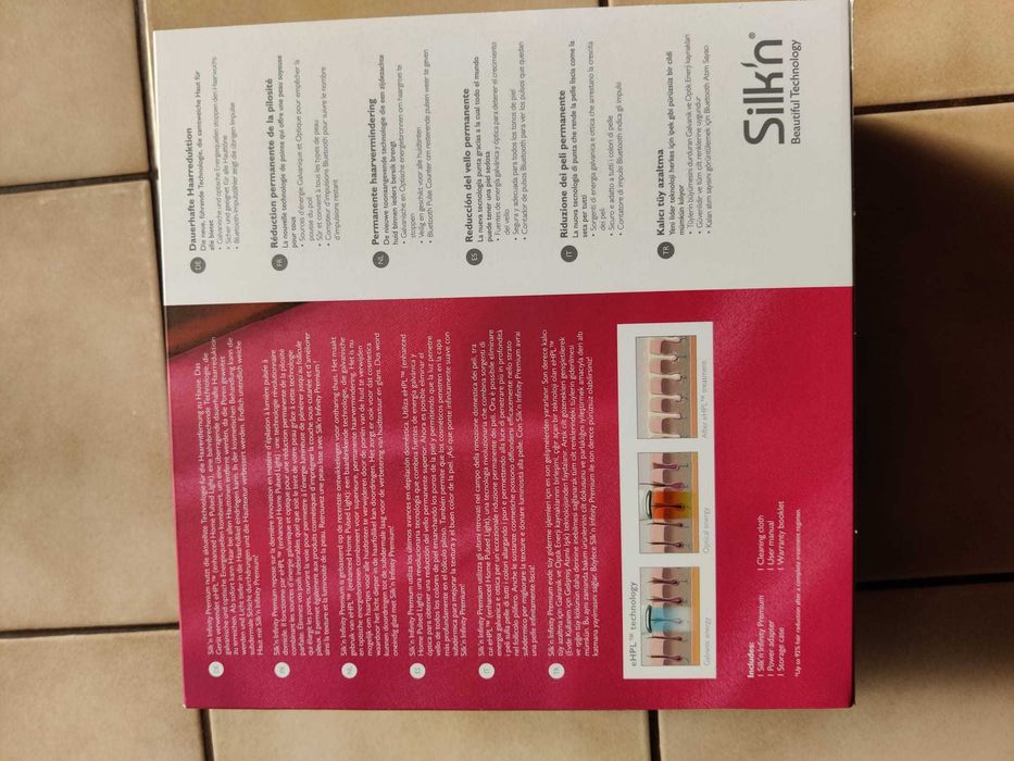 Epilator IPL SILKN INFINITY PREMIUM SMOOTH, 500 000 impulsuri sigilat