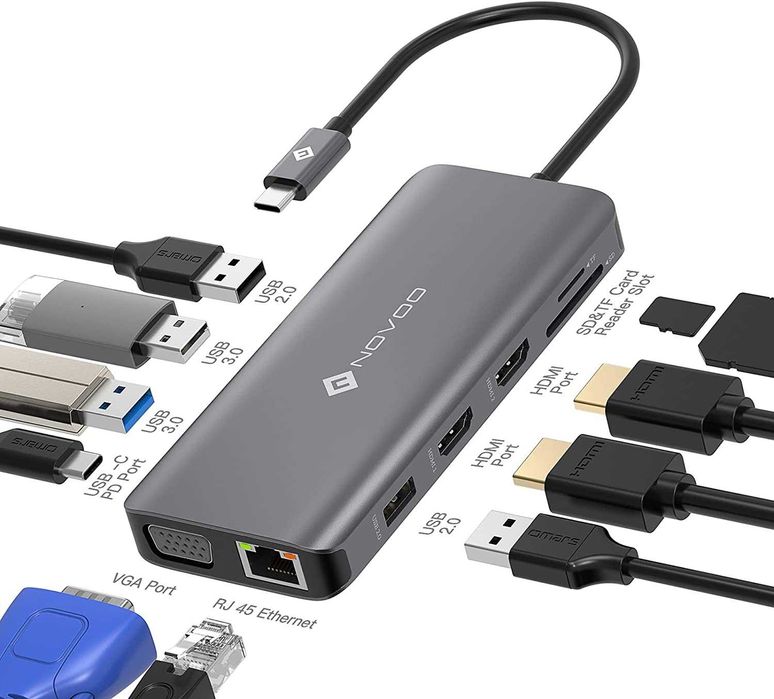 USB C Docking Station NOVOO