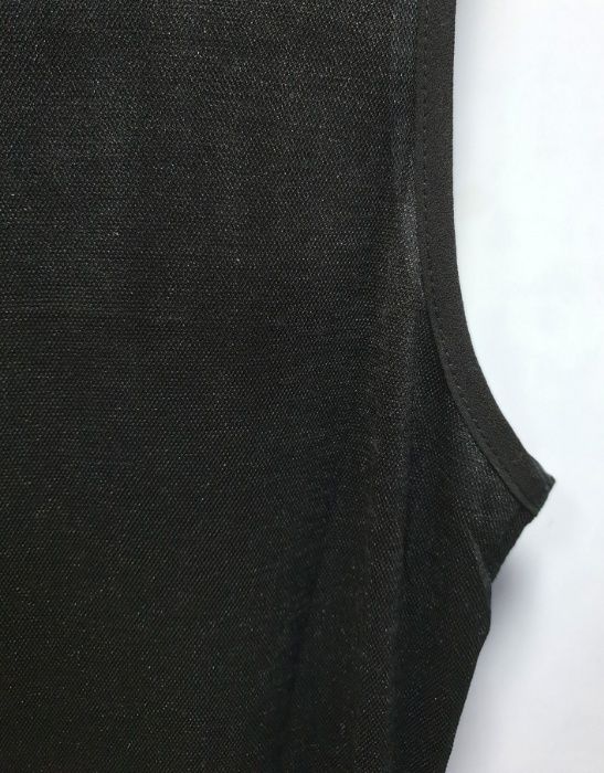 ПОСЛЕДНО НАМАЛЕНИЕ! Прозрачна рокля с детайли ресни и златен елемент