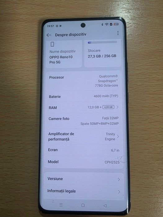 Vând Oppo Reno 10 Pro 5G