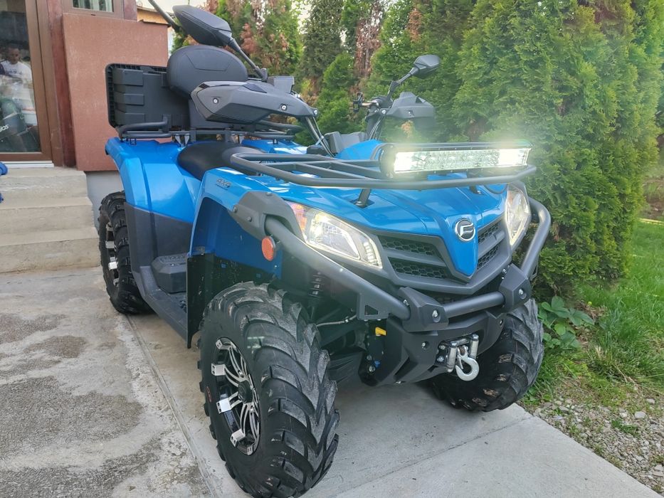 CFMOTO 450L  numere negre