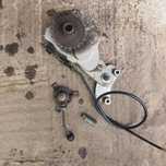 SH-Inversor cu Pinion+Manetă și piuliță pt fixare-Atv DEFENDER 49cc 2T