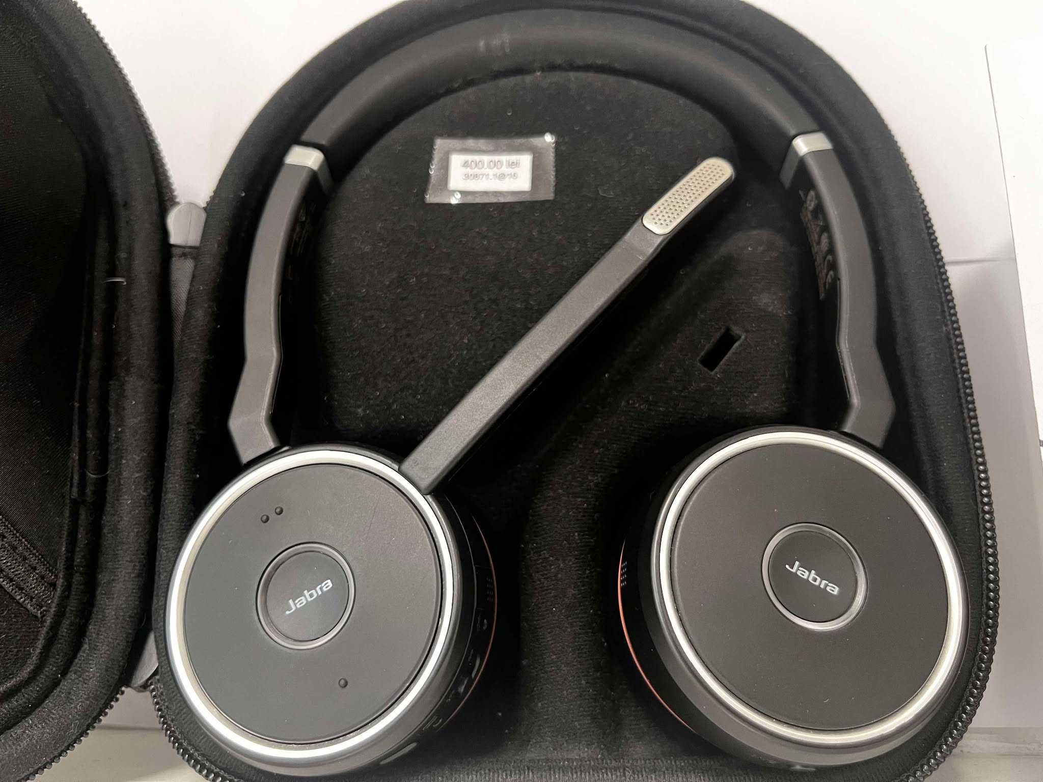Casti Jabra Evolve 75 (AG16 Moldova b30871) - Garantie 2 ani!