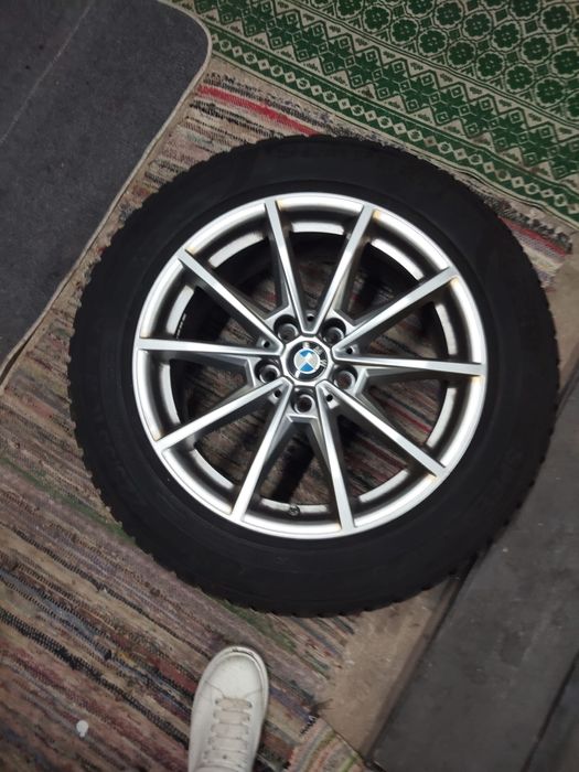 Roti iarna originale BMW G30 5x112 225/55/R17 senzori presiune Dot2024