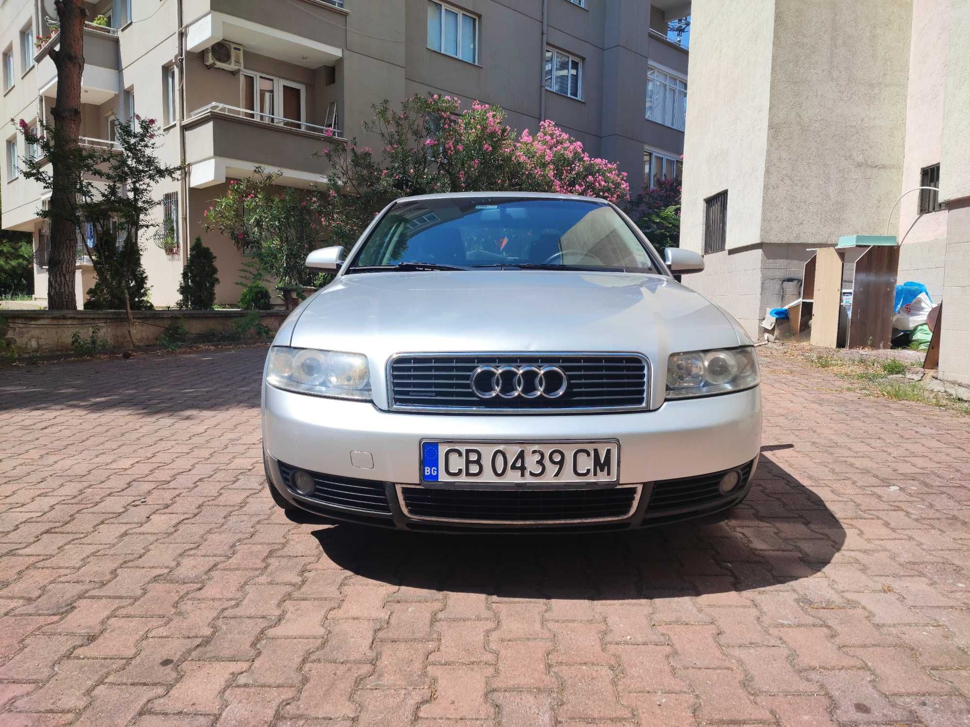 Audi A4 B6 Quattro 2002 Benzin/Gaz - 6 скорoсти ръчка