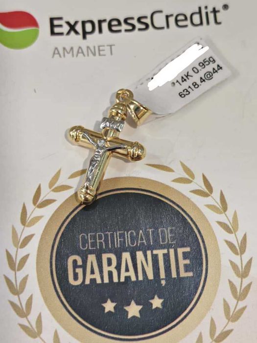 (Ag44 B6318.4) Pandantiv aur 14K 0.95g