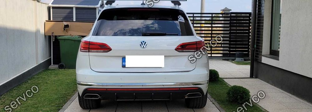 Prelungire difuzor Volkswagen Touareg R-Line 2018- v1 - Maxton Design