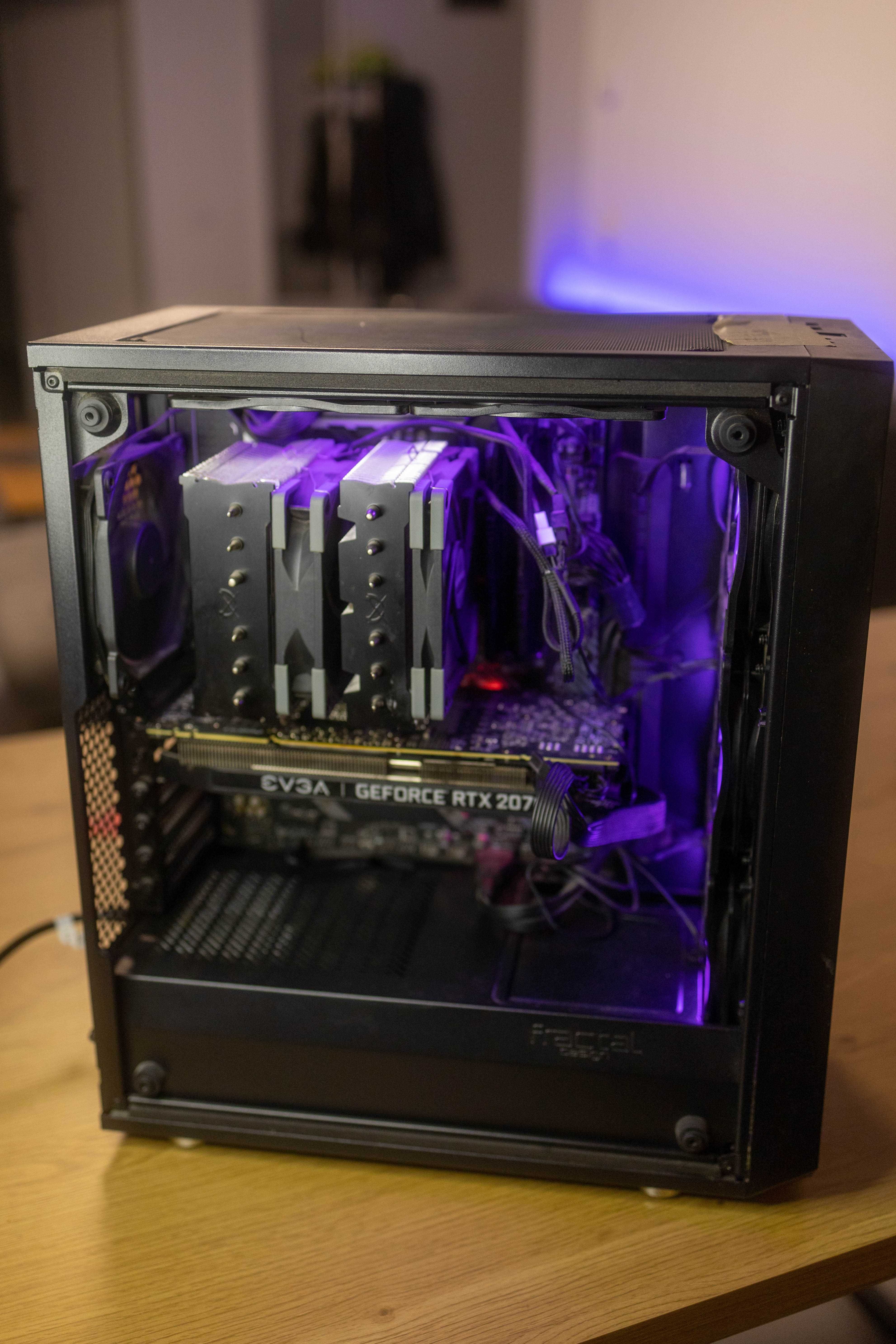 PC Gaming RTX 2070 Super Ryzen 5600X RGB 16GB RAM 1TB SSD Aqirys 650W