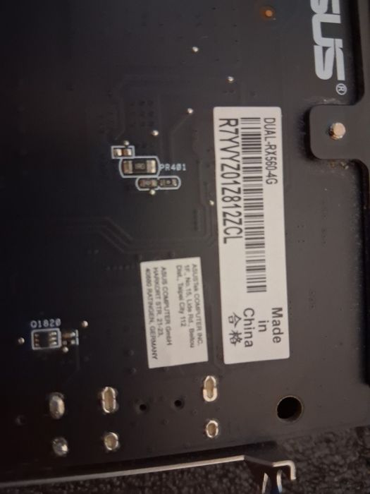 AMD Radeon RX560 4gb Asus Dual