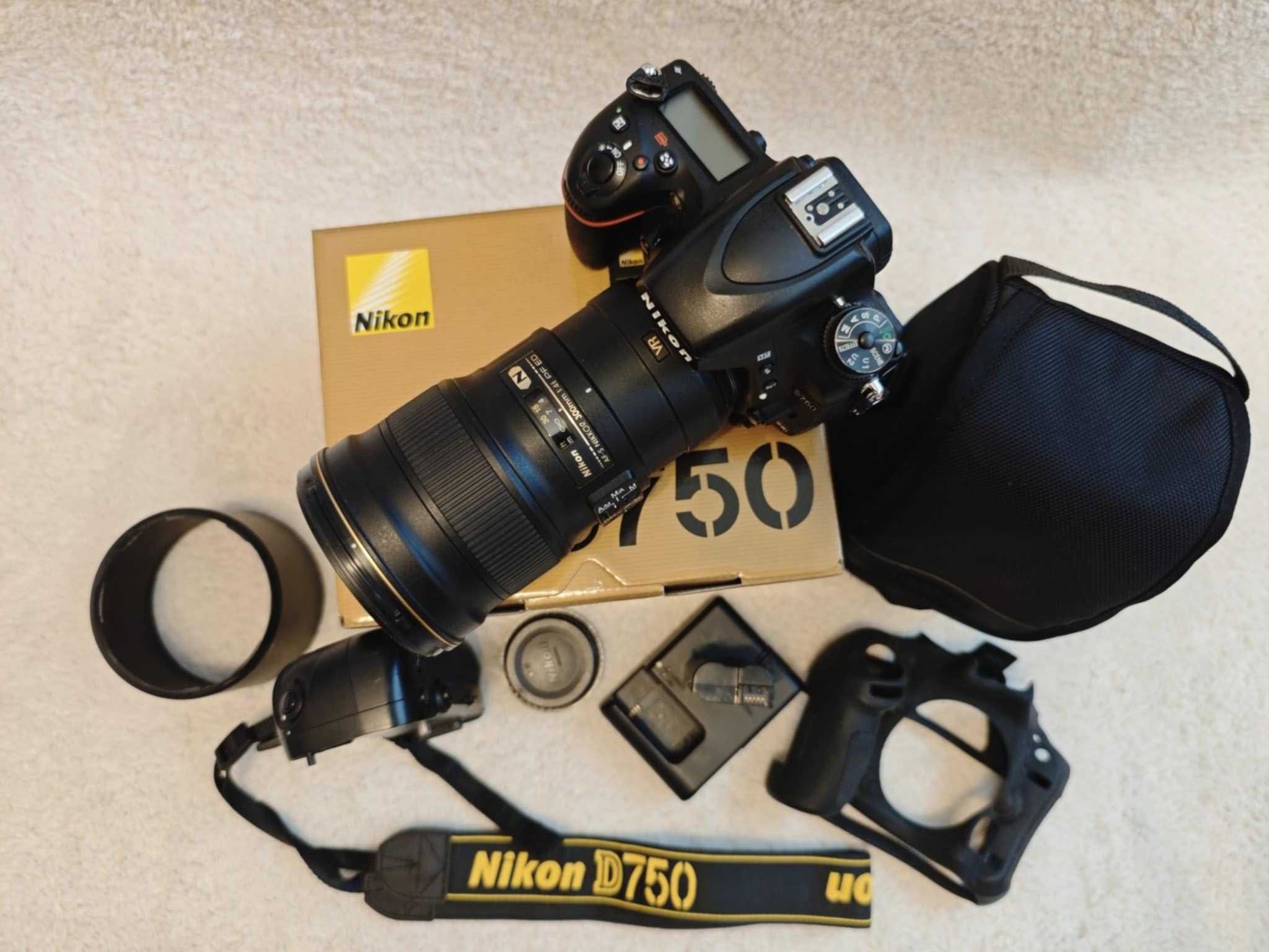 Nikon D750 + Nikkor 300mm f/4 + Nikon TC-20E III teleconverter