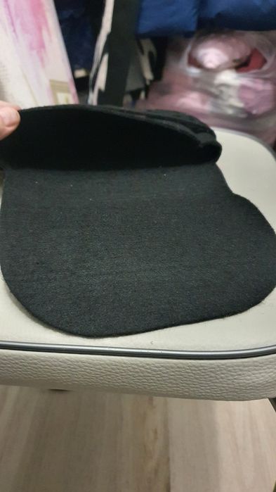 Набор клатч и серьги из кошмы