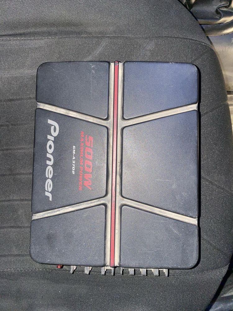 сабвуфер pioneer chempion + усилитель