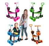Trotineta multifunctionala Smart Kid 5 in 1 buburuza gargarita lumini