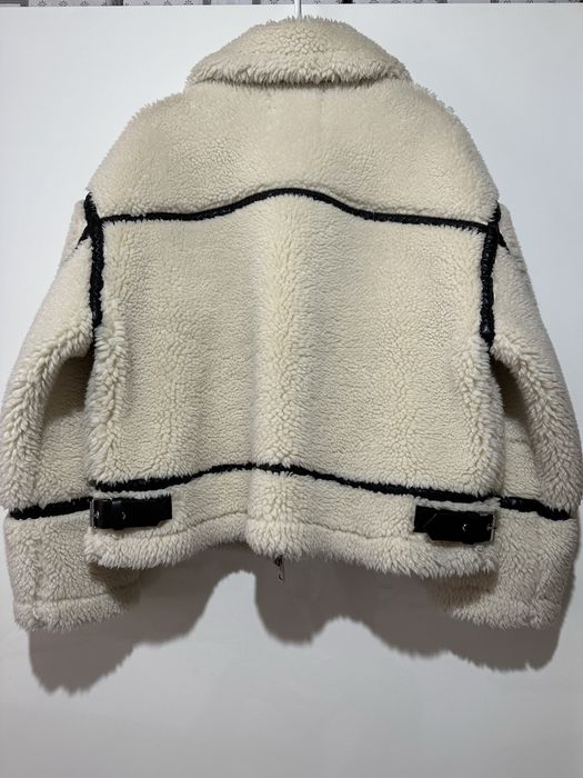Jacheta shearling zara